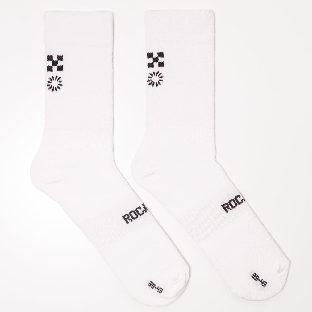 Race Socks White