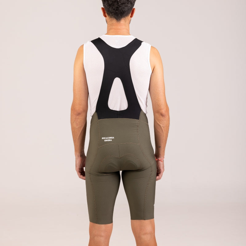 Pro Bib Shorts Khaki