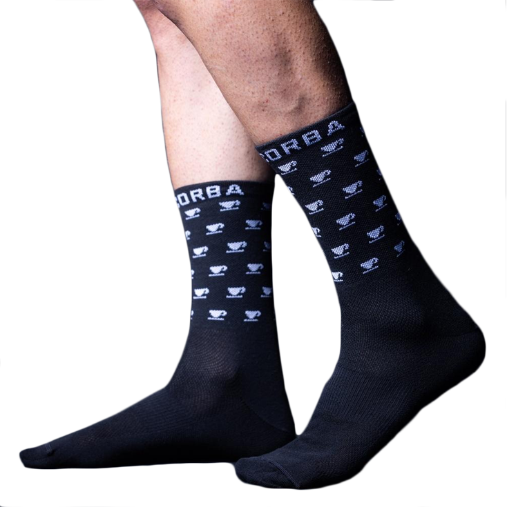 Cafe Socks Black