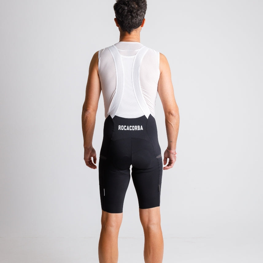 Essential Bib Shorts Negro
