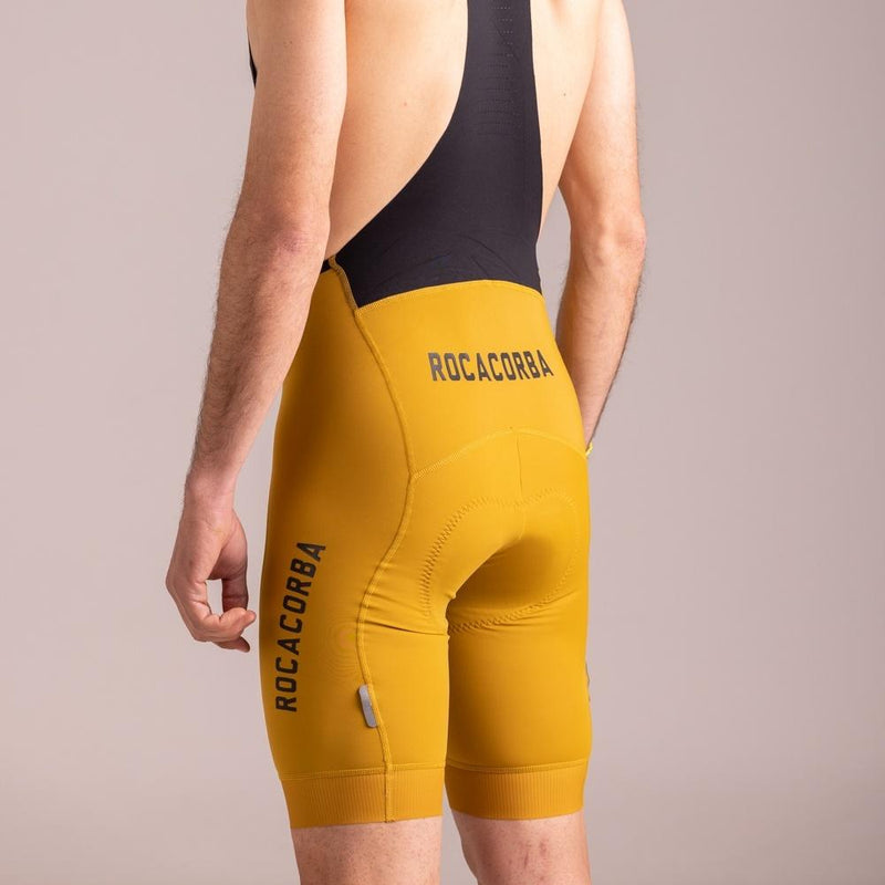 Bib Shorts Mustard Rocacorba Clothing Girona